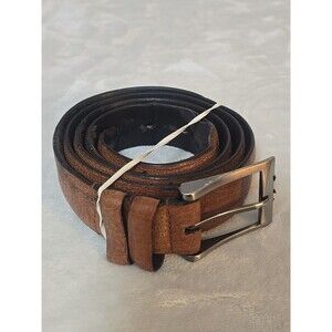 Remo Tulliani Italian Calfskin Belt 8903 Size 42 Brown